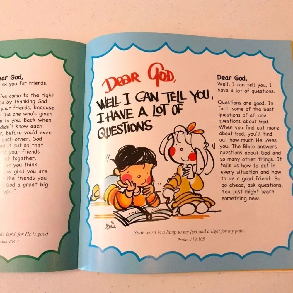 Dear God Letters Book‎ Series For Children Set Of Two Softbound